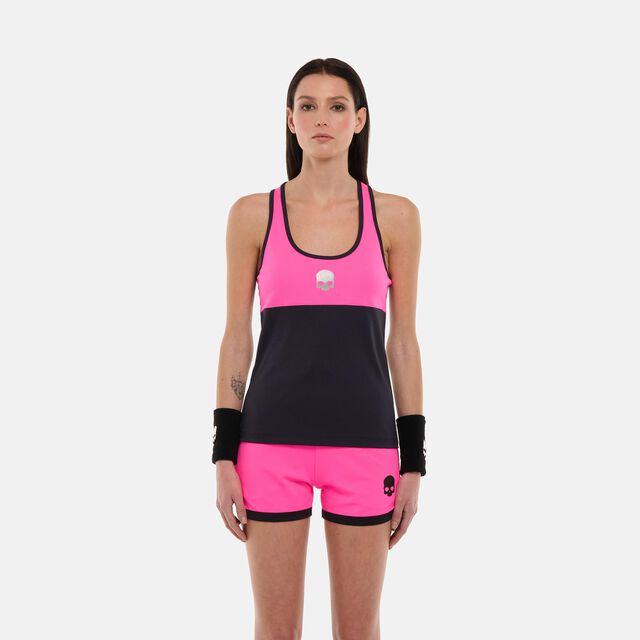 Block Color Tech Tank Top