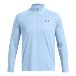 Tech Textured 1/2 Zip-GRY Long-Sleeves