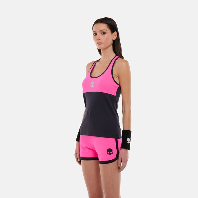 Block Color Tech Tank Top